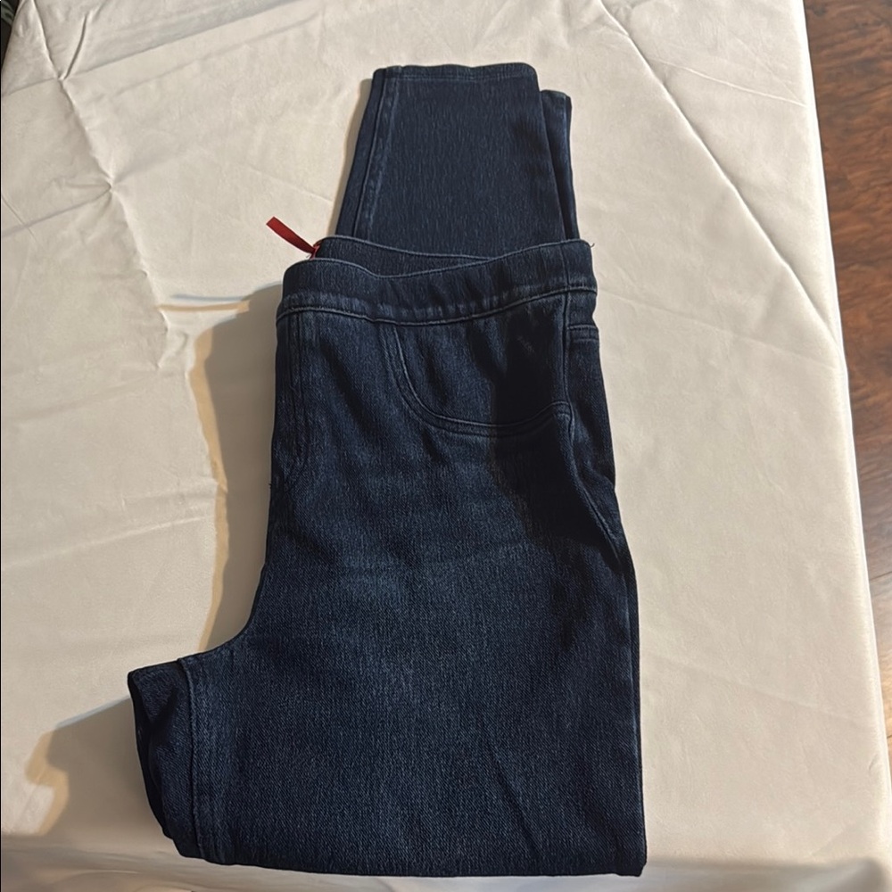 SPANX Blue Skinny Jeans Classic Fit
